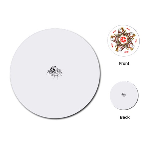 spider18401 Playing Cards (Round) from ArtsNow.com Front