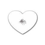 spider18401 Rubber Coaster (Heart)