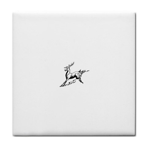 deer15749 Tile Coaster from ArtsNow.com Front