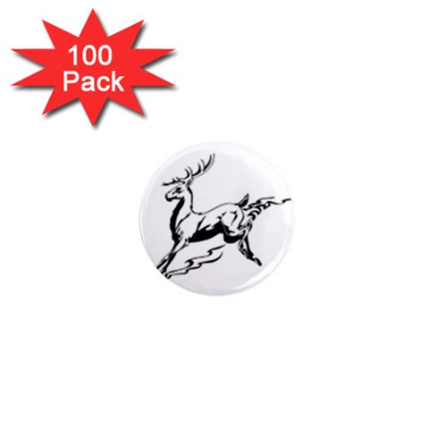 deer15749 1  Mini Magnet (100 pack)  from ArtsNow.com Front