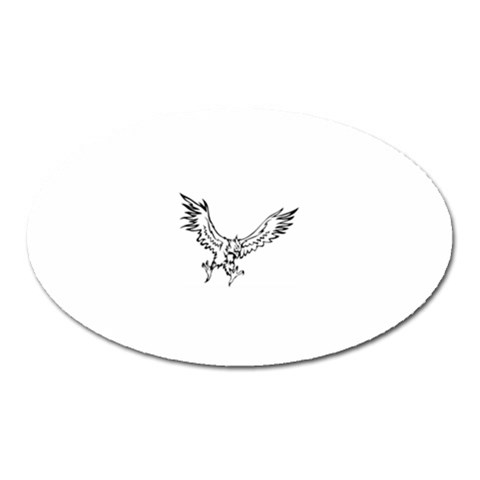 eagle15764 Magnet (Oval) from ArtsNow.com Front