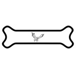 eagle15764 Magnet (Dog Bone)