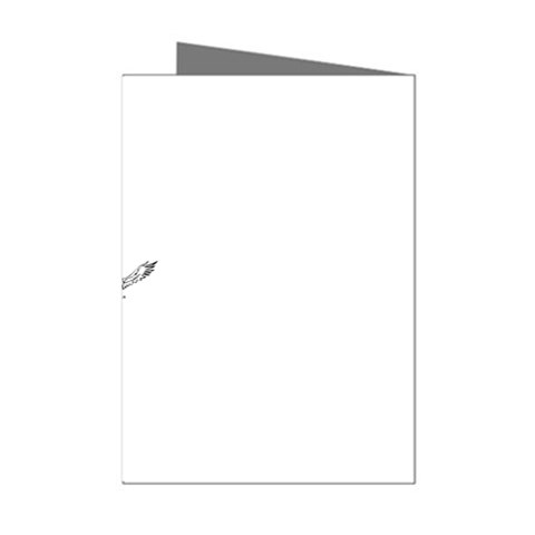 eagle15764 Mini Greeting Cards (Pkg of 8) from ArtsNow.com Left