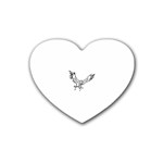 eagle15764 Rubber Coaster (Heart)