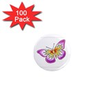 fbutterfly2 1  Mini Magnet (100 pack) 