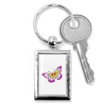 fbutterfly2 Key Chain (Rectangle)