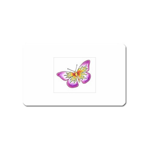 fbutterfly2 Magnet (Name Card) from ArtsNow.com Front