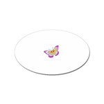fbutterfly2 Sticker Oval (100 pack)