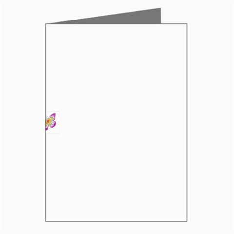 fbutterfly2 Greeting Card from ArtsNow.com Left