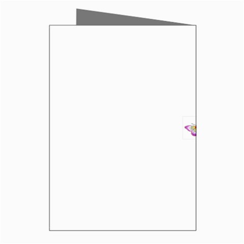 fbutterfly2 Greeting Cards (Pkg of 8) from ArtsNow.com Right