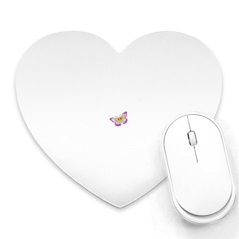fbutterfly2 Mousepad (Heart) from ArtsNow.com Front