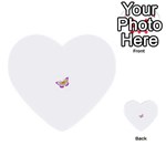 fbutterfly2 Multi-purpose Cards (Heart)