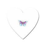 fbutterfly3 Magnet (Heart)
