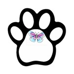 fbutterfly3 Magnet (Paw Print)