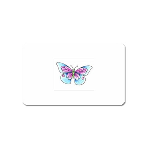 fbutterfly3 Magnet (Name Card) from ArtsNow.com Front