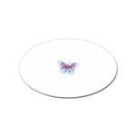 fbutterfly3 Sticker Oval (10 pack)