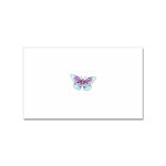 fbutterfly3 Sticker Rectangular (100 pack)