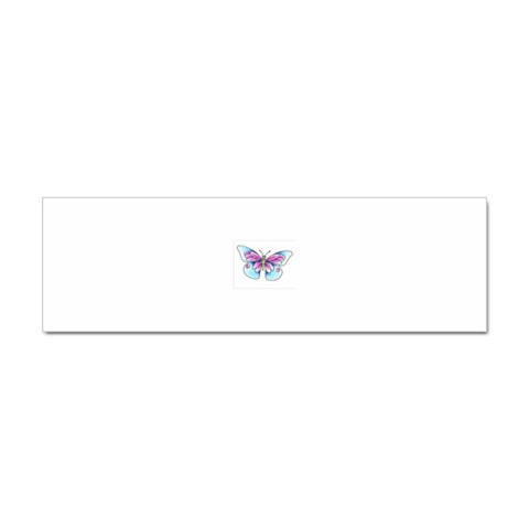 fbutterfly3 Sticker Bumper (100 pack) from ArtsNow.com Front
