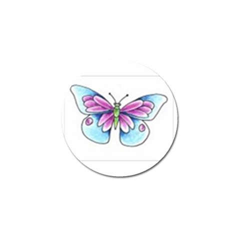 fbutterfly3 Golf Ball Marker (4 pack) from ArtsNow.com Front
