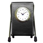 fbutterfly3 Pen Holder Desk Clock