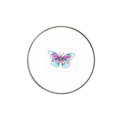 fbutterfly3 Hat Clip Ball Marker (4 pack) from ArtsNow.com Front