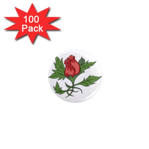flowerrose18599 1  Mini Magnet (100 pack)  from ArtsNow.com Front