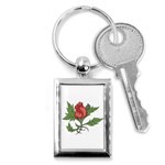 flowerrose18599 Key Chain (Rectangle)