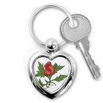 flowerrose18599 Key Chain (Heart)