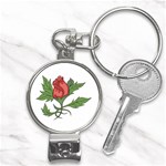 flowerrose18599 Nail Clippers Key Chain