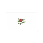 flowerrose18599 Sticker Rectangular (100 pack)
