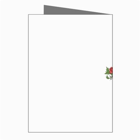 flowerrose18599 Greeting Cards (Pkg of 8) from ArtsNow.com Right