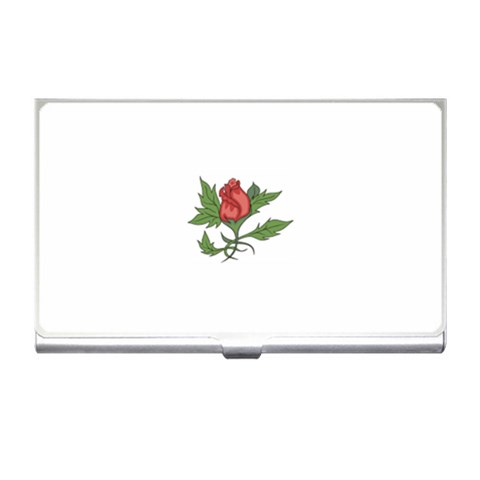 flowerrose18599 Business Card Holder from ArtsNow.com Front