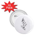flowers3070 1.75  Button (10 pack) 