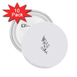 flowers3070 2.25  Button (10 pack)