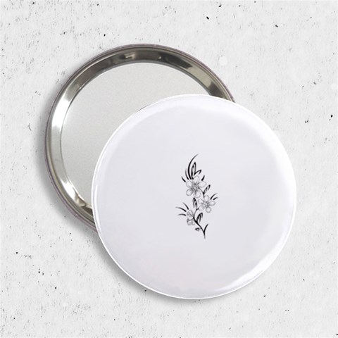 flowers3070 2.25  Handbag Mirror from ArtsNow.com Front