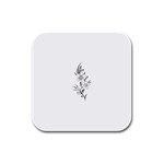 flowers3070 Rubber Square Coaster (4 pack)