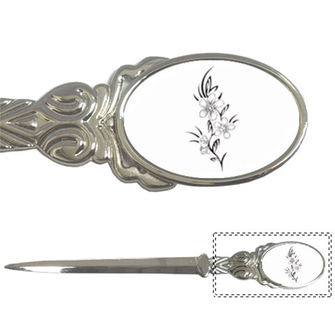 flowers3070 Letter Opener from ArtsNow.com Front