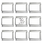 flowers3070 9mm Italian Charm (9 pack)