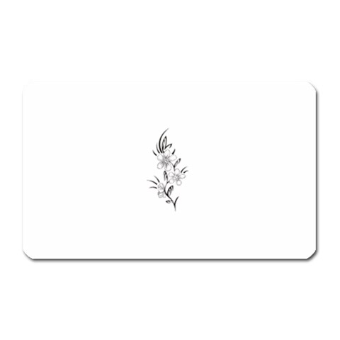 flowers3070 Magnet (Rectangular) from ArtsNow.com Front