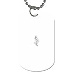flowers3070 Dog Tag (One Side)