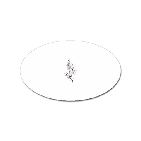 flowers3070 Sticker Oval (10 pack) from ArtsNow.com Front