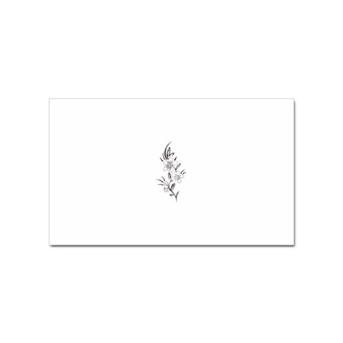 flowers3070 Sticker Rectangular (10 pack) from ArtsNow.com Front