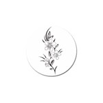 flowers3070 Golf Ball Marker (4 pack)
