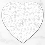 flowers3070 Jigsaw Puzzle (Heart)