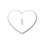 flowers3070 Rubber Coaster (Heart)