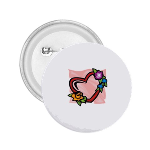 heart1754 2.25  Button from ArtsNow.com Front