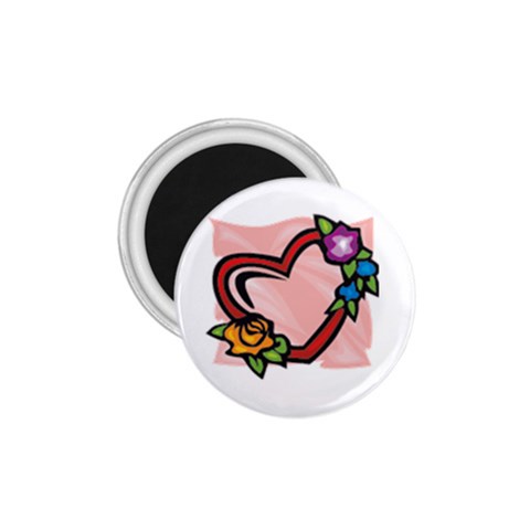 heart1754 1.75  Magnet from ArtsNow.com Front