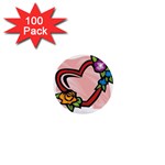 heart1754 1  Mini Button (100 pack) 