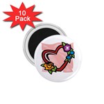 heart1754 1.75  Magnet (10 pack) 