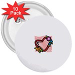 heart1754 3  Button (10 pack)